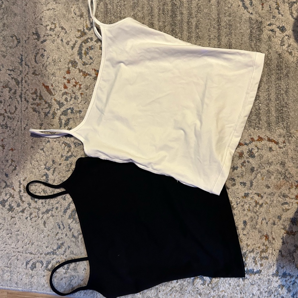 Garage Black and White Camisole Set